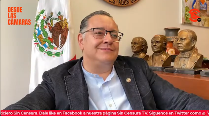 El Senador Gabriel García en entrevista para Sin Censura con José Alfredo Gutiérrez Falcón sobre las Políticas de Bienestar.