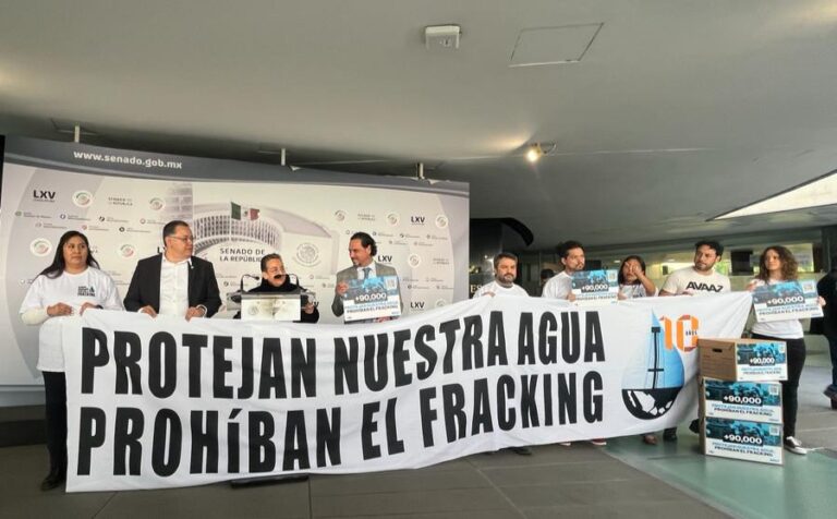 Erradicación del fracking debe elevarse a rango constitucional: Senador Gabriel García Hernández.