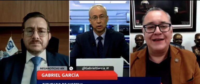 Gabriel García Hernández a Debate con Alberto García en MegaNoticias, habla sobre Ken Salazar y las acusaciones.